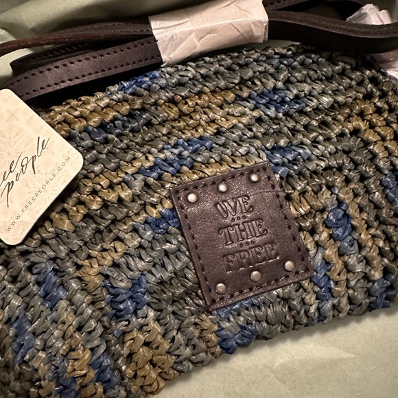 Free People We The Free Rider Raffia Crossbody - Picture 11 of 13